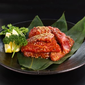 厳選国産黒毛和牛 A5 タレ漬け 焼肉用 モモ バラ 600g (国産牛 焼肉 黒毛和牛 焼肉 A5ランク焼肉 和牛 焼肉 モモ 焼肉 バラ 焼肉 焼肉600g タレ漬け焼肉 京都 焼肉 )