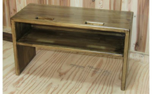 
手作り木製 ベンチ
