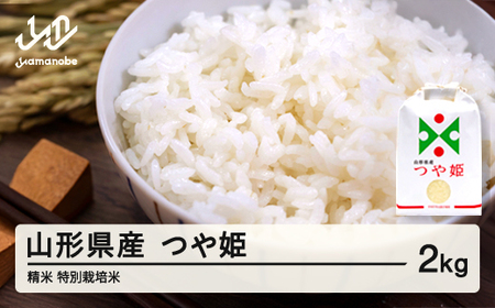 米 つや姫 精米 2kg 1月後半発送 特別栽培米 令和7年産 2025年産 山形県産 ※沖縄・離島への配送不可 on-tsxxb2-1s