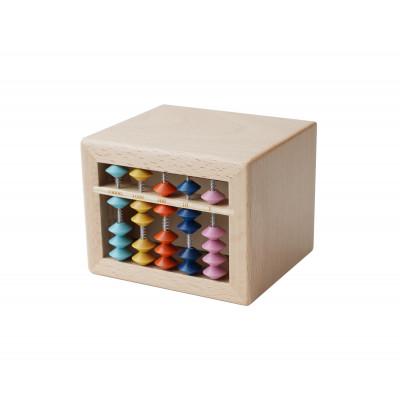 ふるさと納税 小野市 賽銭箱型そろばん貯金箱(ストップタイプ)