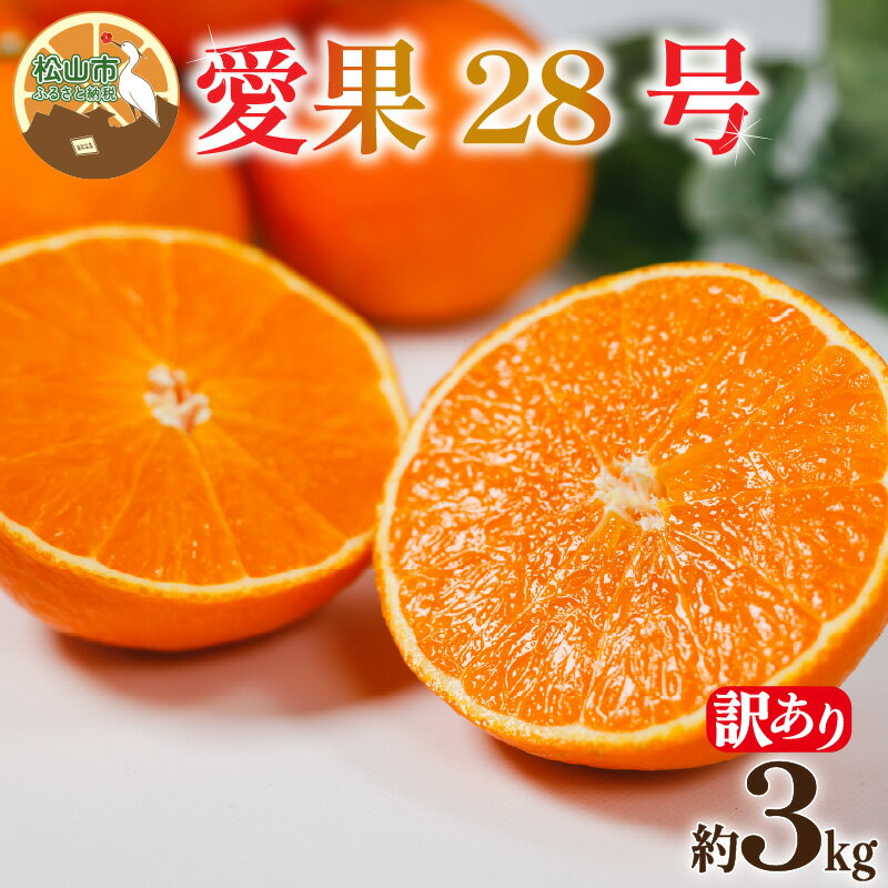 【ふるさと納税】 【先行予約】 訳あり 愛果28号 約3kg 【12月上旬~1月中旬頃発送予定】 | 訳アリ あいか 愛果28号 紅まどんな と同品種 みかん 柑橘 アイカ 先行予約 ミカン かんきつ 果物 フルーツ おすすめ 蜜柑 送料無料 愛媛県 松山市