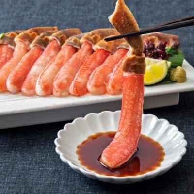 ふるさと納税 岸和田市 【2026年1月17日より順次発送】生ずわいがに カニしゃぶ用 棒肉 1kg(20〜25本×2袋)