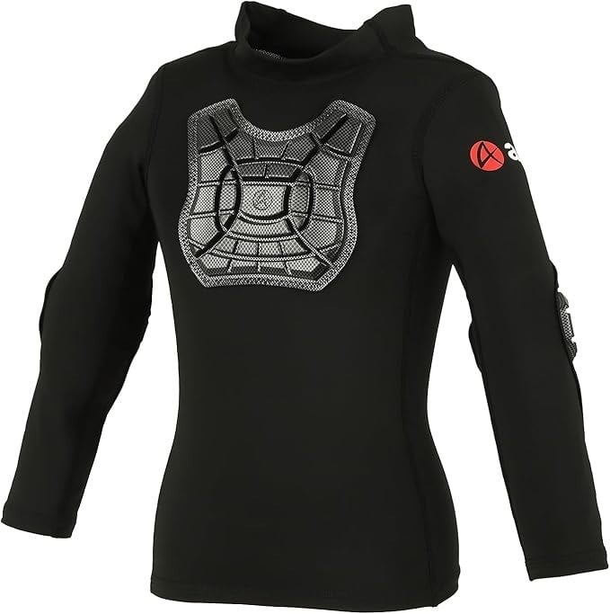 
                  apt' プロテクター キッズ【サイズ選択可能】インナー ランバイク用 スケートボード スキー スノボ  スノーボード アイススケート マウンテンバイク ロードバイク パッド付シャツ 腕カバー 肘プロテクター 付き 子供用シャツ STGIN 奈良県 奈良市 なら
                