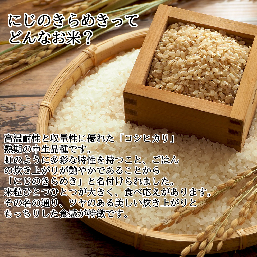 M63-0013_【ふるさと納税】新米　にじのきらめき　お米5kg 発送早い　訳あり 風の谷ファーム 香川県　三豊市　お米　5Kg　送料無料　コスパ 秋 旬