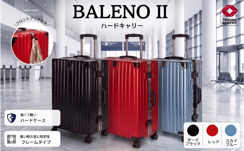 
                  BALENOIIハードキャリー 選べるカラー：ダークブラック／レッド／スカイブルー 重量：3.1kg/3.7kg/4.6kg ／ スーツケース  キャリーバッグ ハードキャリー 360度回転キャスター TSAロック 軽量 旅行 出張 バックホルダー コーナープロテクター 使いやすい デザイン 厚木市 TOMAX
                
