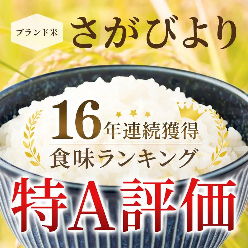 さがびより 無洗米 佐賀県産 特A さがびより【計18kg(3kg×6回)】【定期便6回】