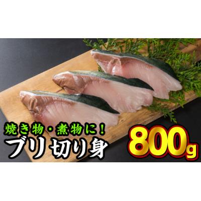 ふるさと納税 尾鷲市 加熱用ブリ切り身　800gセット(100g × 8切れ)