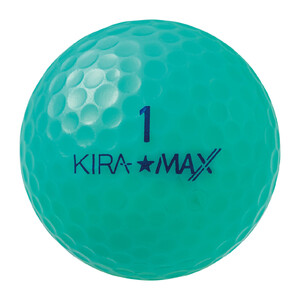 ゴルフボール  KIRA MAX 12球入 2ダース 【カラー：ターコイズ】 ゴルフ キャスコ kasco