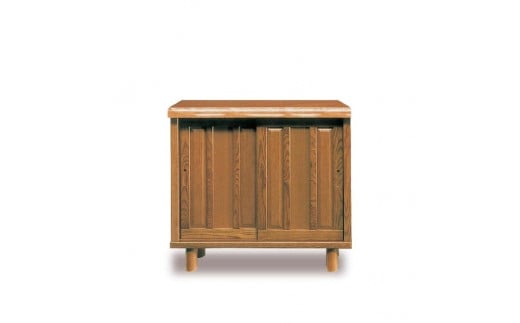 大川家具　シューズボックス　光林1100L　幅110cm  靴箱 収納