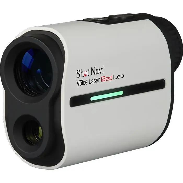 ショットナビ ボイスレーザーレッドレオ ホワイト （Shot Navi Voice Laser Red Leo） ゴルフ 距離計