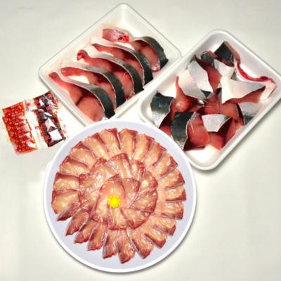 ふるさと納税 岡垣町 九州産 寒ブリ平政 しゃぶしゃぶ鍋 ハーフコース(3人前)(岡垣町) |  | 03