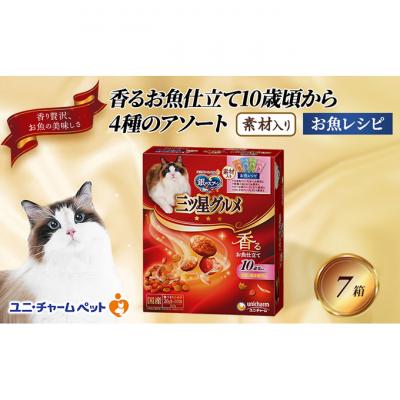 ふるさと納税 伊丹市 銀のスプーン三ツ星グルメ香るお魚仕立て10歳から4種のアソート素材入お魚レシピ猫[54030506]