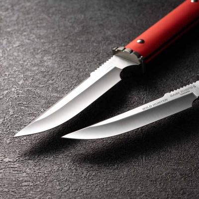 ふるさと納税 関市 サビナイフ5ワイルドハンター直刃(ブラック) |  | 02