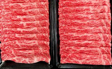 【緊急支援品】  A4～A5 限定 九州産 黒毛和牛 赤身 スライス （もも・うで） 合計1.2kg 【数量限定】【2025年7月発送】