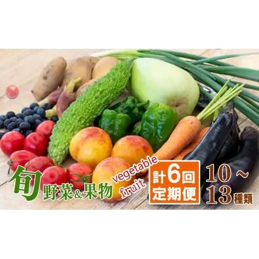 【 野菜 】 野菜果物セット定期便 6回 10～13 種類 セット