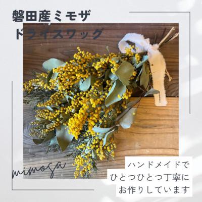ふるさと納税 磐田市 磐田産ミモザのドライスワッグ