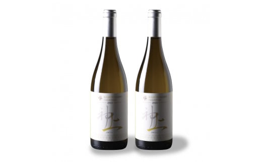 北海道上ノ国町 上ノ国ワイナリー「上の白 シャルドネ 2023」　750ml×2本