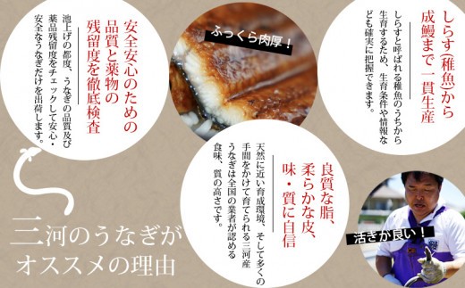 是非うなぎ本来の美味しさをお楽しみください。