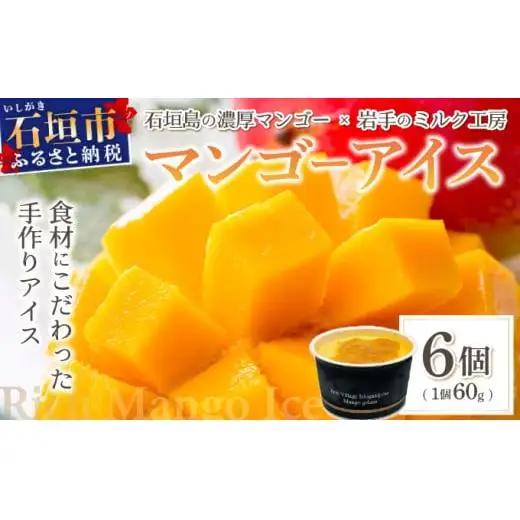 マンゴーアイス 6個（1個 60g）　PI-1