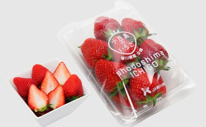 【 小豆島 】小豆島のいちご（女峰）4パック 果物類 苺 イチゴ 