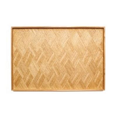 ふるさと納税 徳島市 Rectangle RaysTray　ナラ〜Japanese oak〜【DR008】 |  | 02