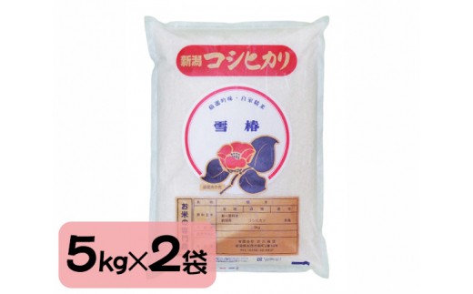 
            【令和6年産新米】新潟県産 特選コシヒカリ「雪椿」精米10kg 白米 加茂市 お米の専門店 古川商店
          