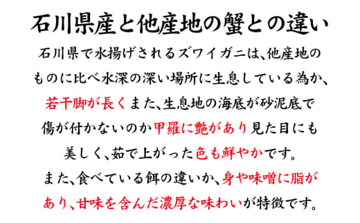 石川県産 加能かに ズワイガニ ( 産地証明タグ付 ) 訳あり 足折れ 大サイズ 2～3匹 合計2.0kg 1月20日～ 3月31日発送 産地証明 訳あり 家庭用 自宅用 足折れ 先行予約 予約 ブラ