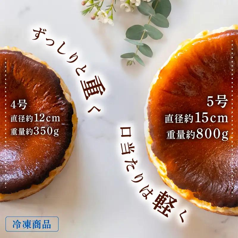 バスクチーズケーキ 5号 ケーキ ケーキ