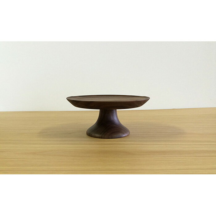 【ふるさと納税】【木製コンポート ウォールナット】ウォールナット材 オイルフィニッシュ 木製 インテリア 小物 置物 玄関 リビング 寝室 MUKU屋 MUFactory | 家具 大川家具 大川 木製雑貨 天然木 工芸品 高級 木 雑貨 モダン ユニーク 和風 小物置き 台