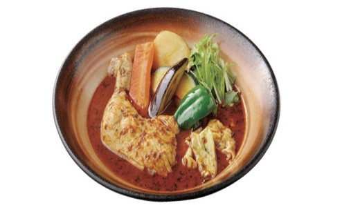 こだわりの１皿！ふらのやの骨付きチキンのスープカレー（４食セット）_イメージ2