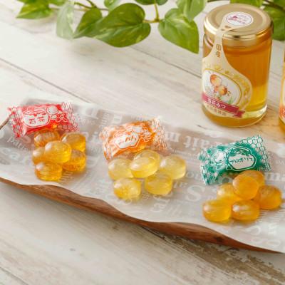 ふるさと納税 八代市 国産れんげ蜂蜜+国産百花蜂蜜+ミックスはちみつ飴 |  | 02