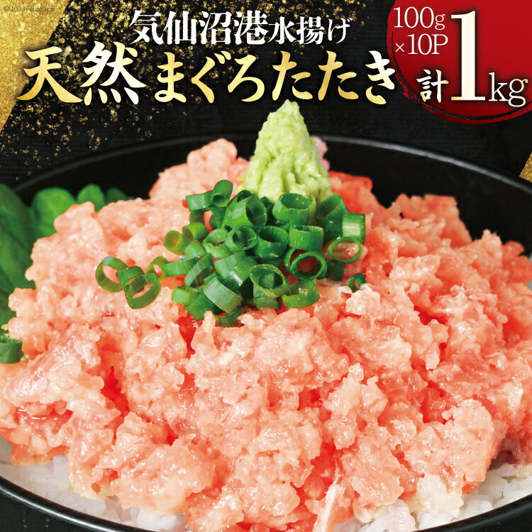 【ふるさと納税】 【2025お中元】 気仙沼港水揚げ 天然 ネギトロ 1kg [熊栄産業 宮城県 気仙沼市 22424633] 冷凍 まぐろ 鮪 海産 国産 小分け 1kg お中元