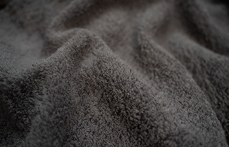 スットリッチ バスタオル グレー 2枚