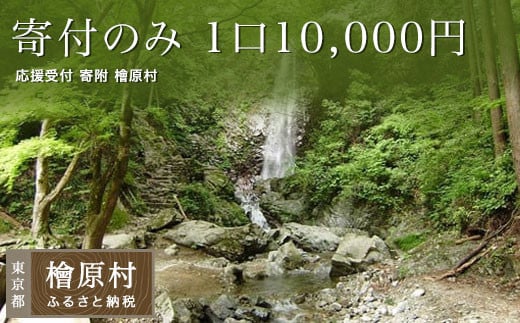 
            【返礼品なし】寄付のみ 1口10,000円 応援受付 寄附 檜原村
          