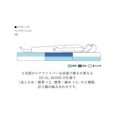 ふるさと納税 幸田町 エアウィーヴ ベッドマットレス L03  キング マットレス |  | 02