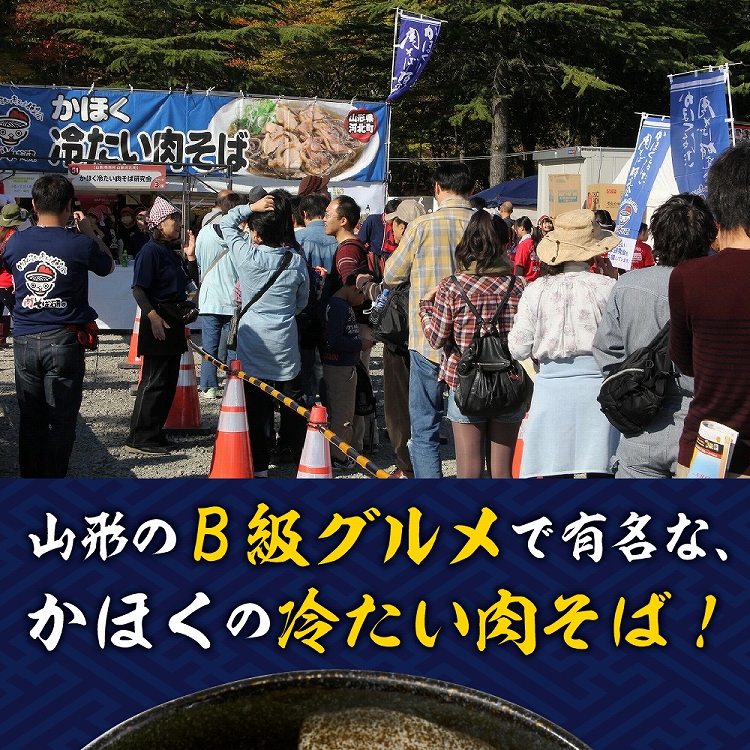 かほく冷たい肉そば１０食セット
