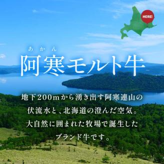 【これぞ北海道産 極上赤身肉】阿寒モルト牛サーロインステーキB 約200g×5枚 ふるさと納税 肉 F4F-2224