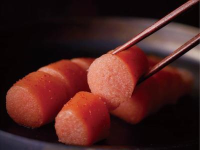 博多あごおとし　辛子明太子切れ子　８５０ｇセット