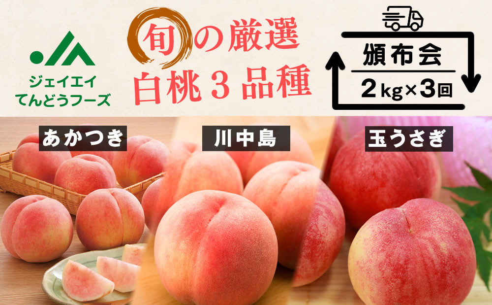 
            07-01-034　もも３種の頒布会(定期便)全3回
          