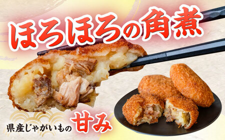 【6回定期便】愛のコロッケ（角煮入り）5個 / コロッケ ころっけ おかず 惣菜 時短 冷凍  角煮 かくに  / 大村市 / 株式会社ナガスイ [ACYQ030]