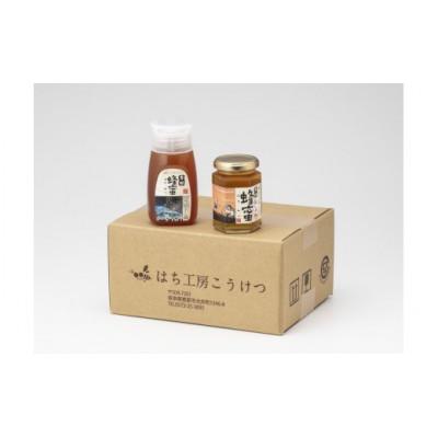 ふるさと納税 恵那市 恵那蜂蜜2本セット(栗蜂蜜300g1本、蓮華蜂蜜180g1本)