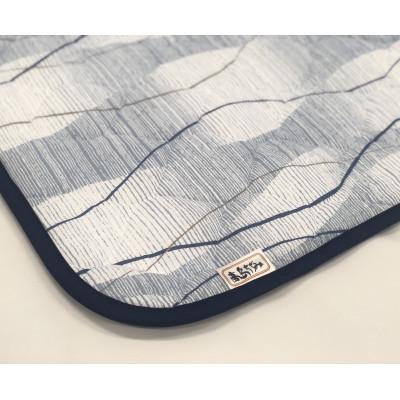 ふるさと納税 泉大津市 コットン100%　高島ちぢみ　さらさらキルト敷パット(約100×205cm)　FNP-006 |  | 01