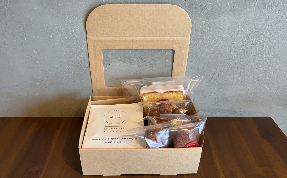 
            千駄ヶ谷のおしゃれカフェ【and C】ギフトセット 【ドリップバッグ コーヒー お菓子 ギフト セット 詰合せ 焼菓子】
          