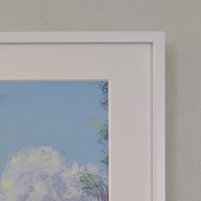 ふるさと納税 天理市 風景画・景行天皇陵〜三輪山【山辺の道】(A2サイズ複製・額装込) |  | 03