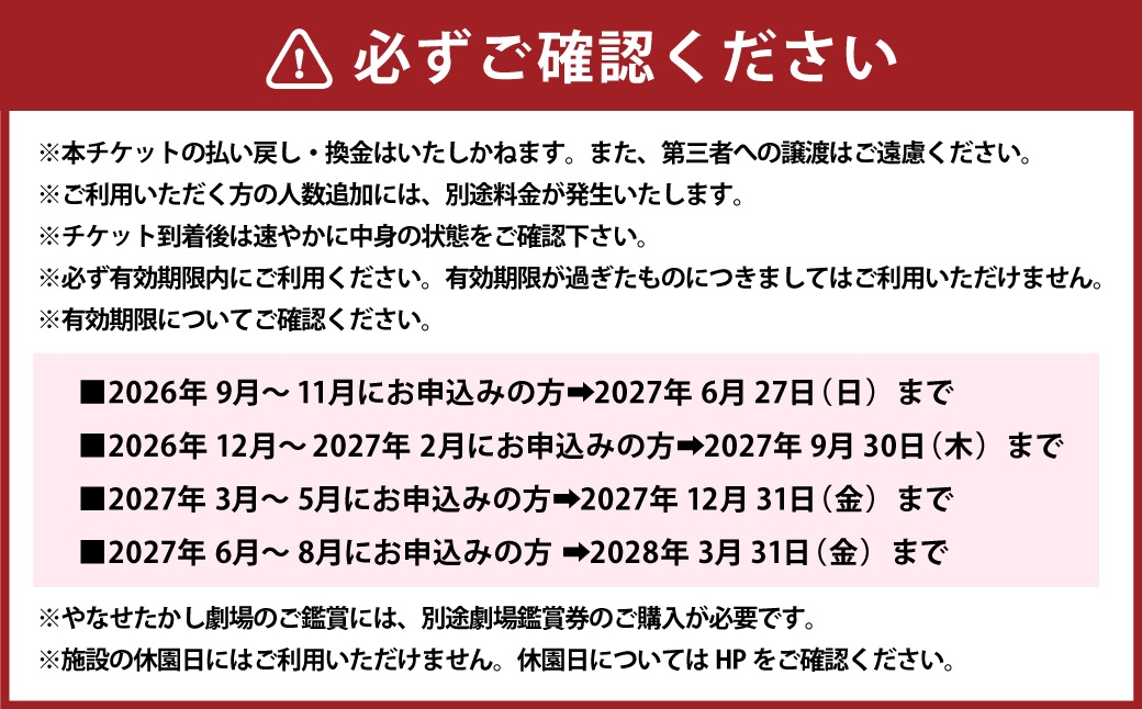 名古屋アンパンマンこどもミュージアム&パーク×4枚（入場チケット4名様）
