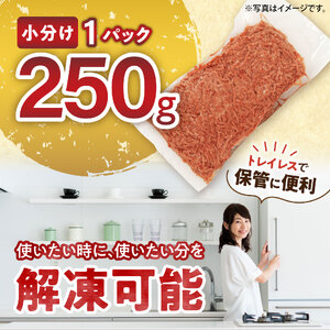 訳あり牛肉100%粗挽きミンチ!北海道産牛ひき肉1kg! (250g×4パック)_S006-0052