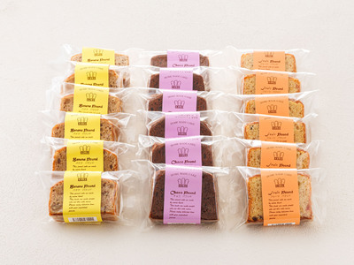 お菓子詰め合わせ セット(人気 パウンドケーキ 3種類×6コ)<北海道のおすすめスイーツセット >【配送不可地域:離島】【1108582】