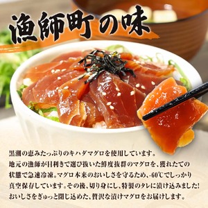 マグロの醤油漬け丼 4Pセット 高知県土佐市 【企業組合　宇佐もん工房】 [BQAB054]