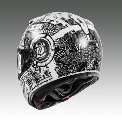 ふるさと納税 稲敷市 SHOEI【WYVERN0 ZERO CODE (WHITE/BLACK)XL PFSチケット付き |  | 01
