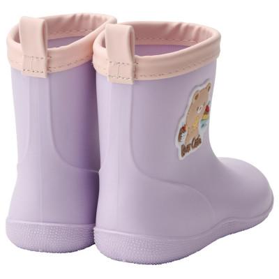 ふるさと納税 奈良市 キッズ ワッペン付きレインブーツ 16cm RIBTW16【Bear Cafe】 672118 |  | 03